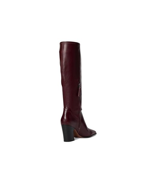 Franco Sarto Red Jonie Wide Calf Boots, Leather