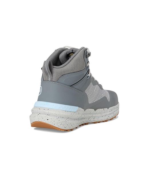Keen Metallic Synchro Waterproof Work Boot (Carbon-Fiber Toe) Work Boots Steel/Gum 8 B