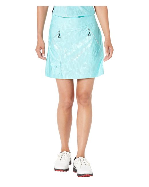 Jamie Sadock Synthetic 17.5 Squiggle Print Skort in White | Lyst