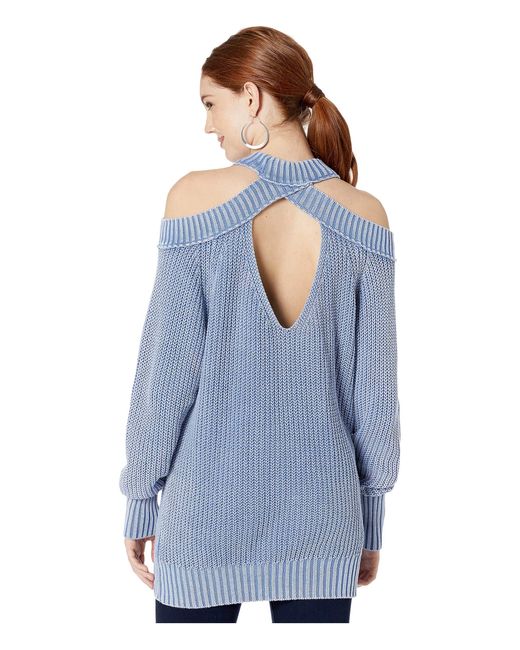 Download Free People Half Moon Bay Pullover in Blue - Save 10% - Lyst