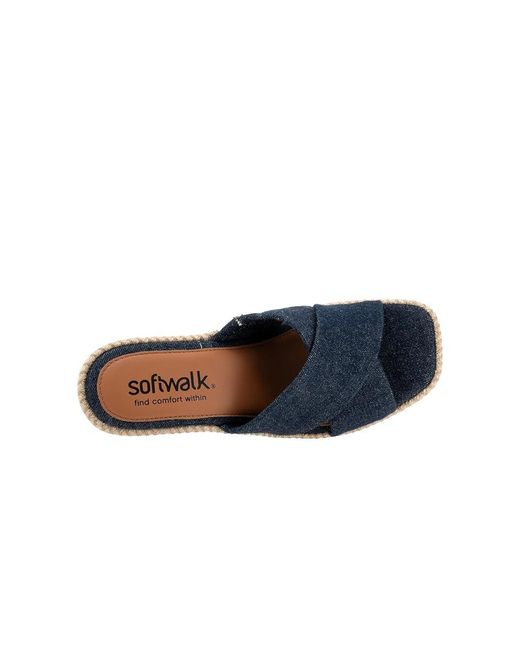 Softwalk® Hastings (Bluedenm Txt) Sandals