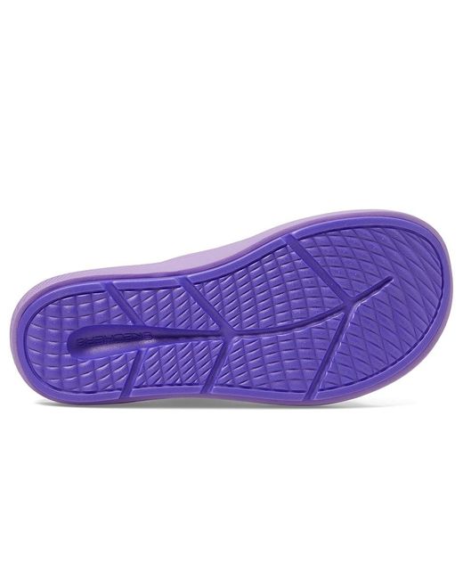 Skechers Purple Go Recover Refresh Arch Fit Slide () Sandals