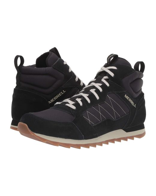 Merrell Black Alpine Sneaker Mid Fashion Boot for men