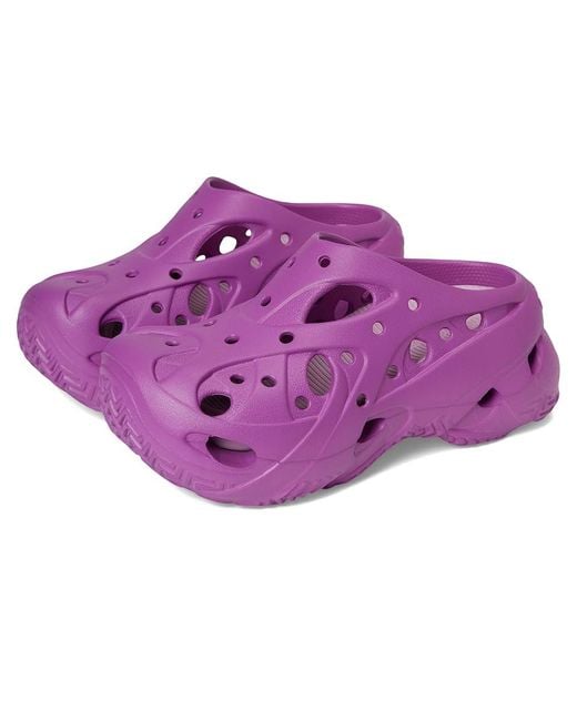 CROCSTM Purple Caged Clogs Clog Shoes, Eva