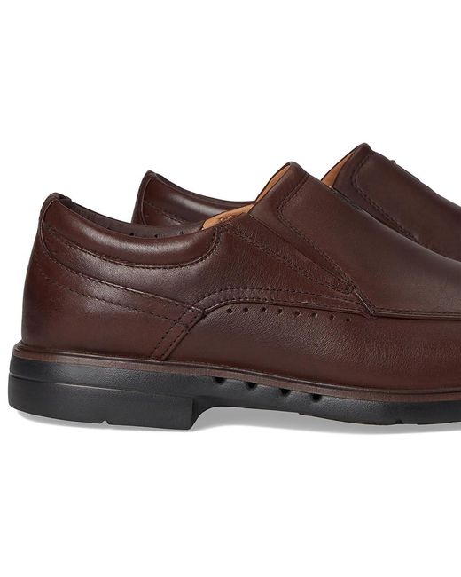 Clarks Brown Un Kendric Go Lace Up Wing Tip Shoes 14 D for men