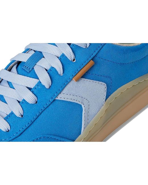 Dr. Scholls Blue Time Win Lace-Up Shoes, Canvas/Rubber