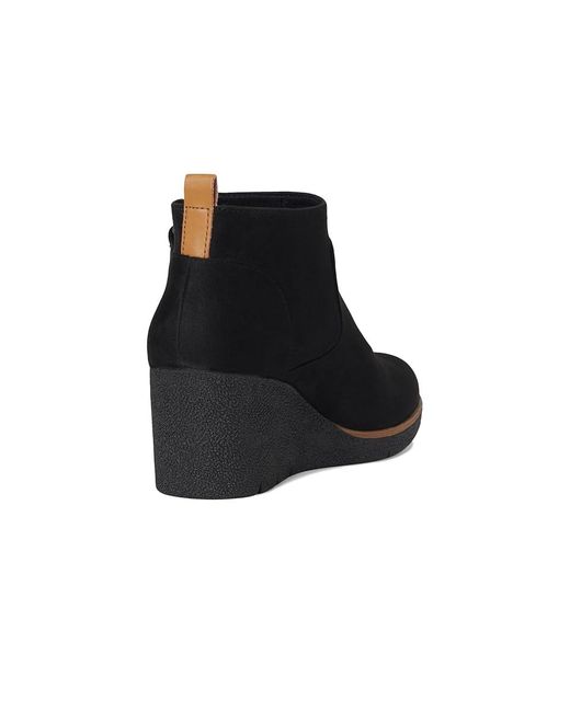 Dr. Scholls Black Bianca Zip Short Boots Boots, Faux Leather