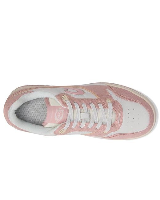 COACH Multicolor Soho Sneaker With Denim Shoes, Leather