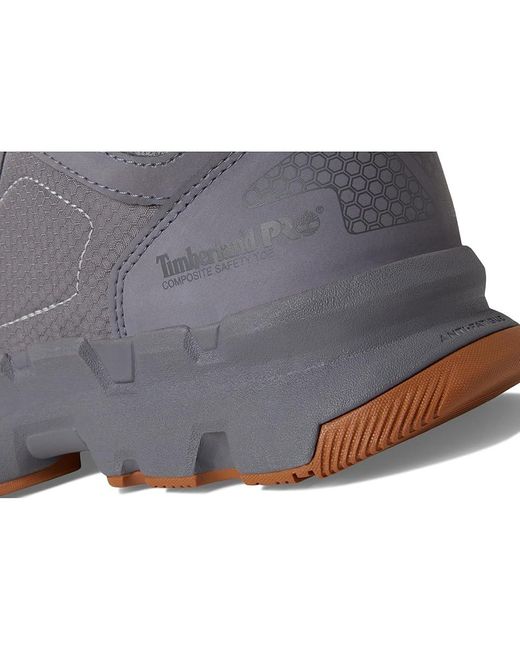 Timberland Gray Powertrain Ev Composite Safety Toe Static Dissipative Work Boots 10.5 D for men
