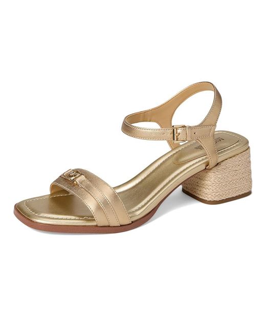 MICHAEL Michael Kors Metallic Dy Mid Sandal Heeled