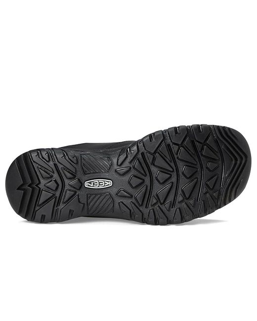 Keen Black Targhee Iv Slip-On Shoes 10.5 D for men