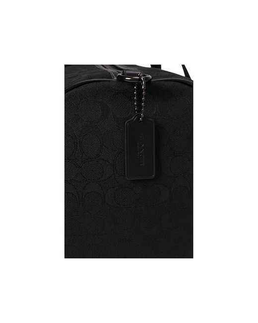 COACH Black Theo Duffle for men