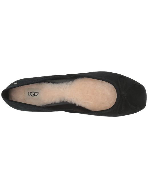ugg lena flat black