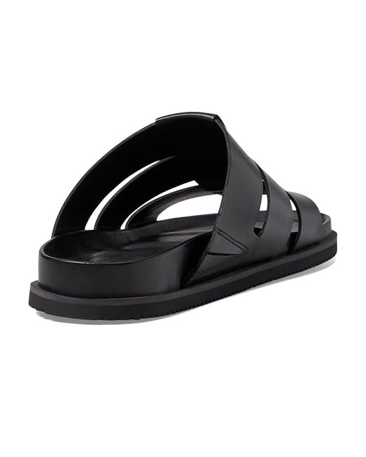Allen Edmonds Black Davis Sandal ( Leather) Sandals for men