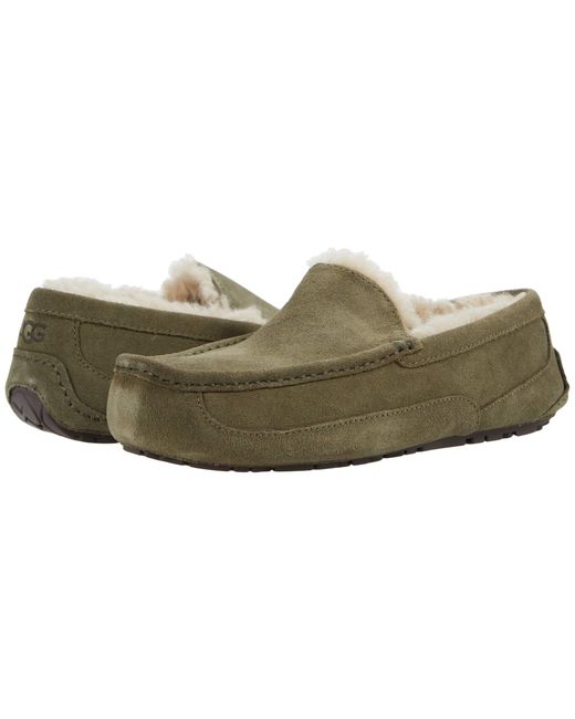 UGG Suede Ascot Slipper in Charcoal (Green) for Men - Save 55% | Lyst
