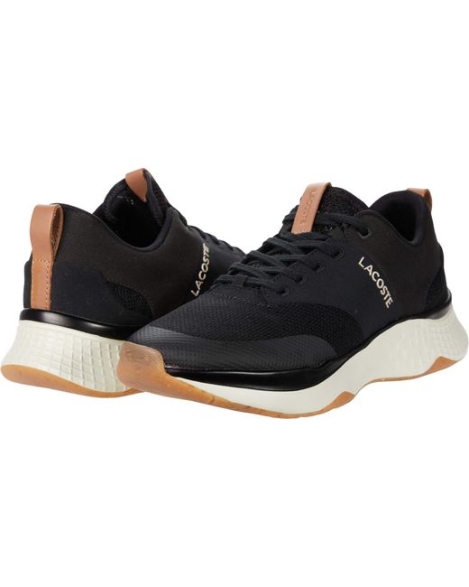 Lacoste Synthetic Court-drive Plus 0120 3 in Black for Men - Lyst