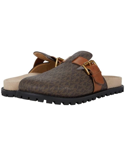 MICHAEL Michael Kors Leather Judd Closed Toe in Brown - Lyst