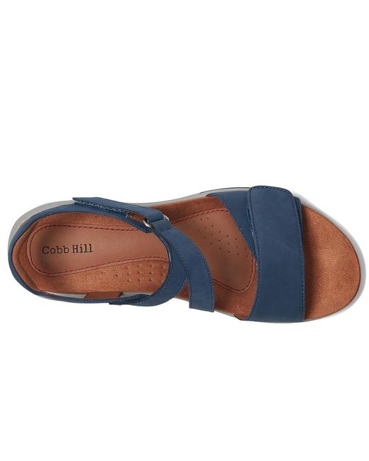 Cobb Hill Blue Fiah Sandals 7.5 B