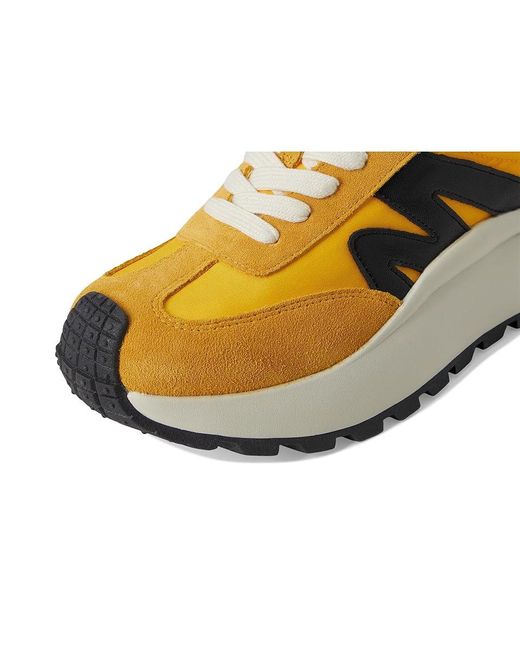 Steve Madden Yellow Supecampo Shoes, Synthetic