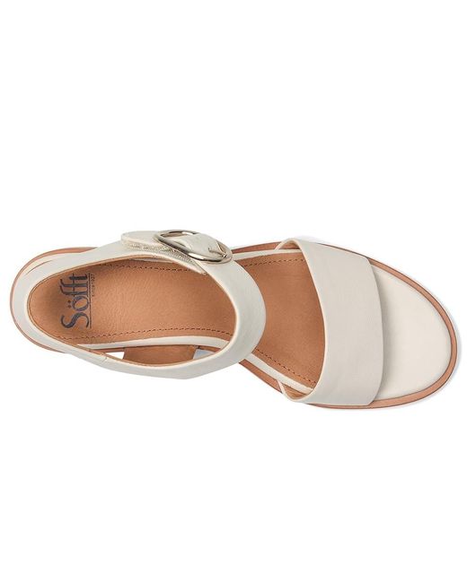 Söfft Metallic Chevonne Sandals 7.5 M (B) Leather