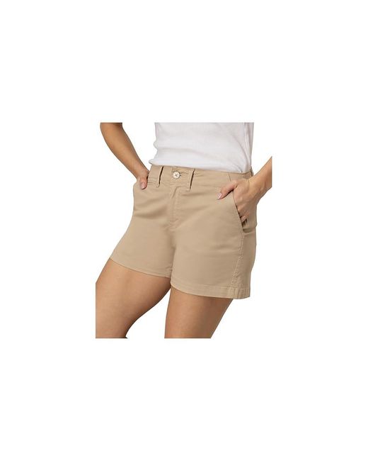 Sanctuary Black Liner Shorts Shorts, Cotton/Spandex