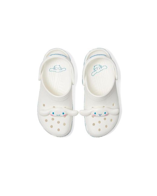 CROCSTM White Hello Kitty Classic Clogs Shoes 8