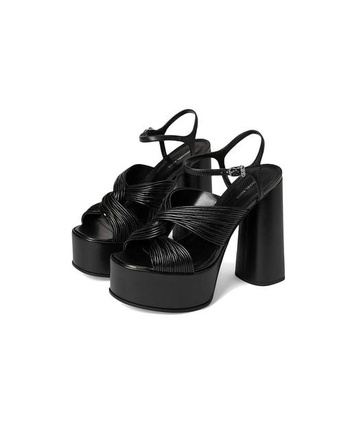 Michael Kors Black Alessia Platform Sandal