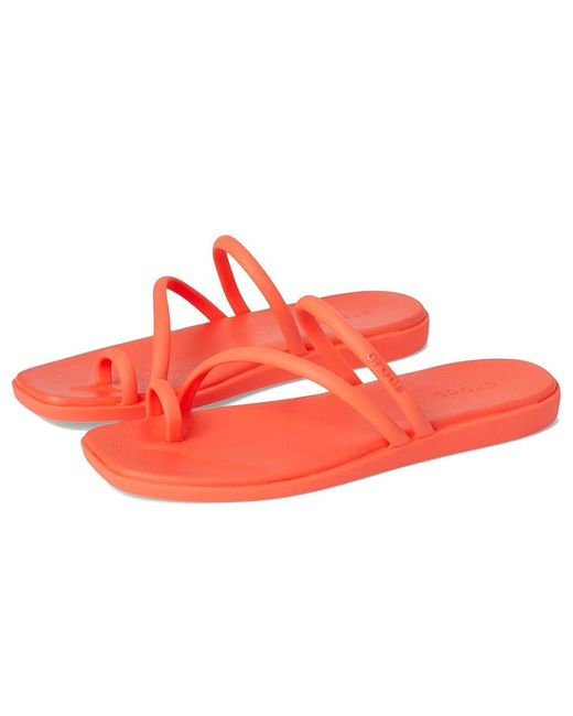 CROCSTM Red Miami Toe Loop Sandal Sandals