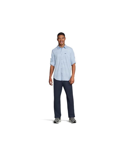 Columbia Blue Ridge Utility Lite Plaid Long Sleeve Jacket, Polyester for men