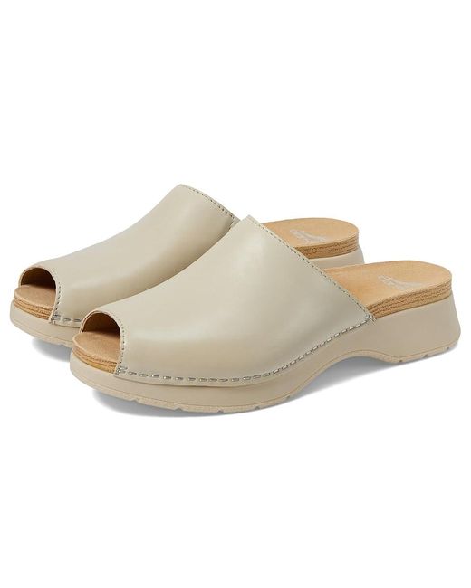 Dansko White Ravyn Shoes, Leather