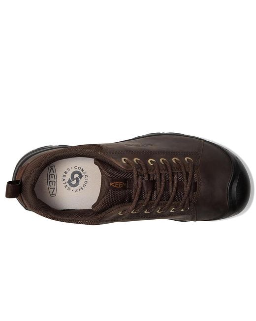 Keen Black Targhee Iv Oxford Shoes Java/ 1 7.5 Ee for men