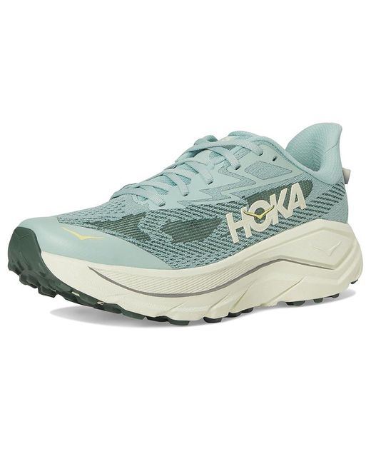 Hoka One One Multicolor Challenger 8 Running Shoes Jade/Truffle Salt 8 D for men