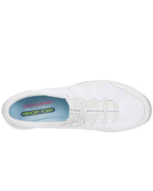 skechers gratis strolling white