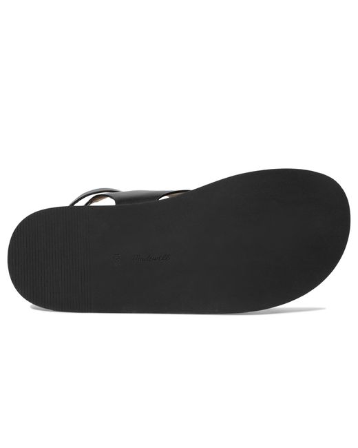 Madewell Black Beverly Toe Hole Platform