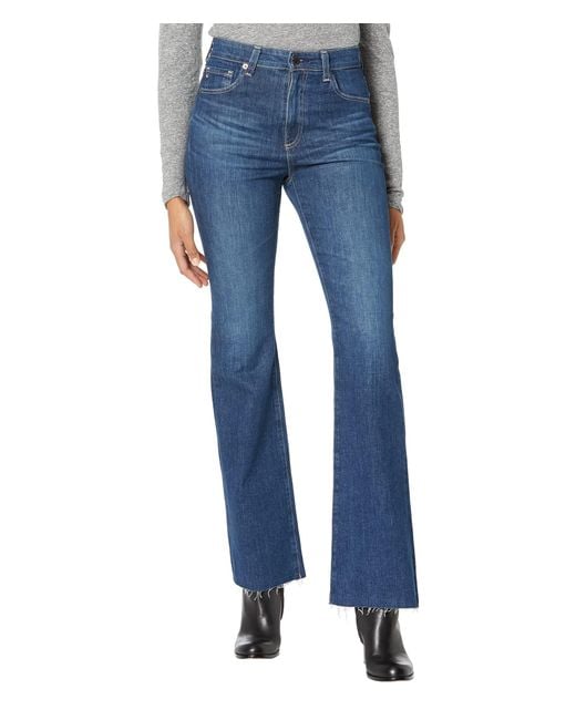 AG Jeans Alexxis Vintage High-rise Bootcut In Easy Street in Blue | Lyst