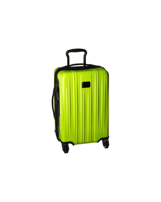 Tumi Green V3 International Expandable Carry-on (citron) Carry On Luggage for men