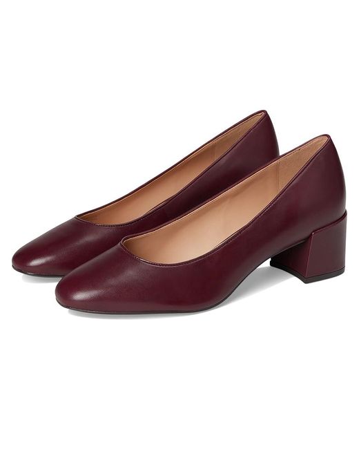 Cole Haan Brown Go-To Shayla Block Heel Pump High Heels 8 B