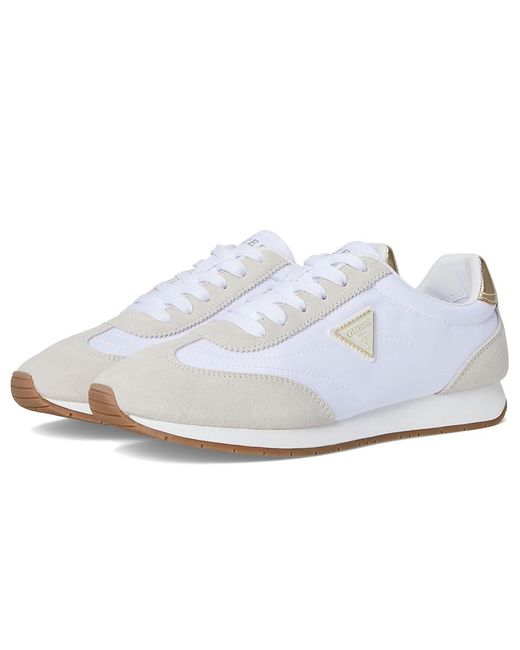 Guess White Joggin Cold Weather Boots/ Synthetic