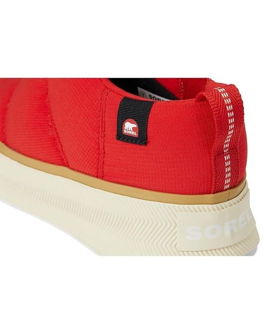 Sorel Red Out N About Iv Mini Puffy Boots Bright/Honey 9 B