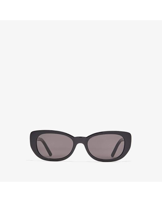 Saint Laurent White Betty Square-frame Acetate Sunglasses