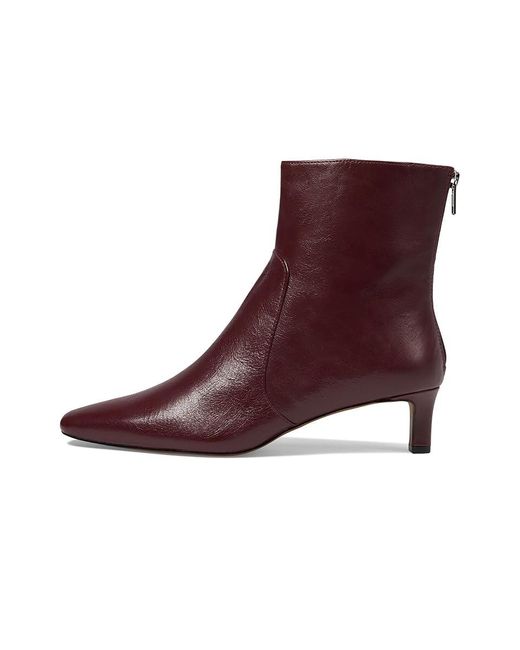 Madewell Brown The Dimes Kitten-Heel Boot
