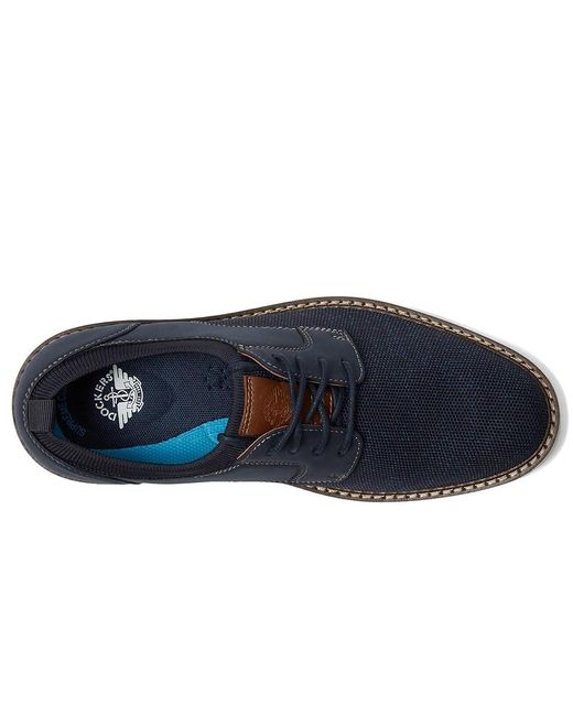 Dockers Blue Edgehill Slip On Shoes 7.5 D for men