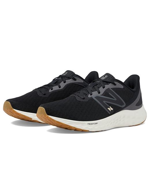 New Balance White Fresh Foam Arishi V4 Shoes/Light Metallic 7.5 B