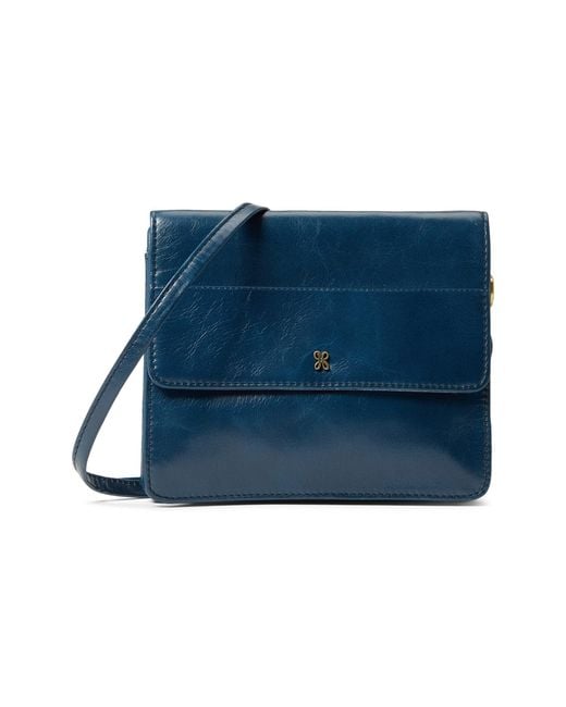 Hobo International Leather Jill Wallet Crossbody in Blue Lyst