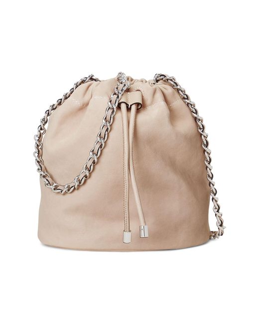 Lauren by Ralph Lauren Emmy 19bucket Bagmedium in Natural Lyst