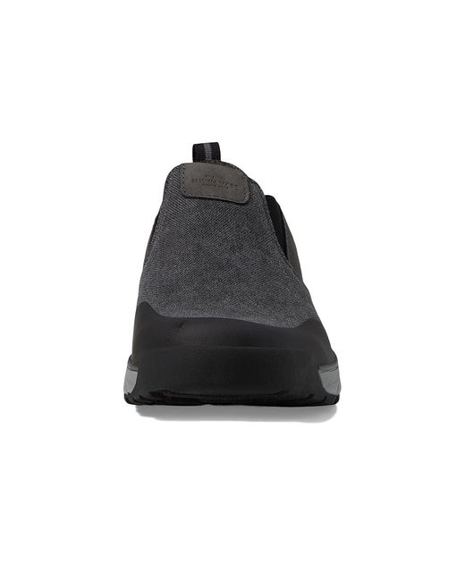 Nunn Bush Black Sedona Canvas Moccasin Toe Slip-On Comfortable Lightweight Loafer With Memory Foam () Lace-Up Boots for men
