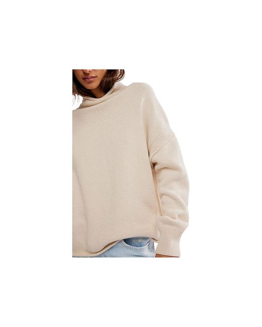 Free People Multicolor We The Free Torres Roll Neck Sweater Sm 4-6) Cotton