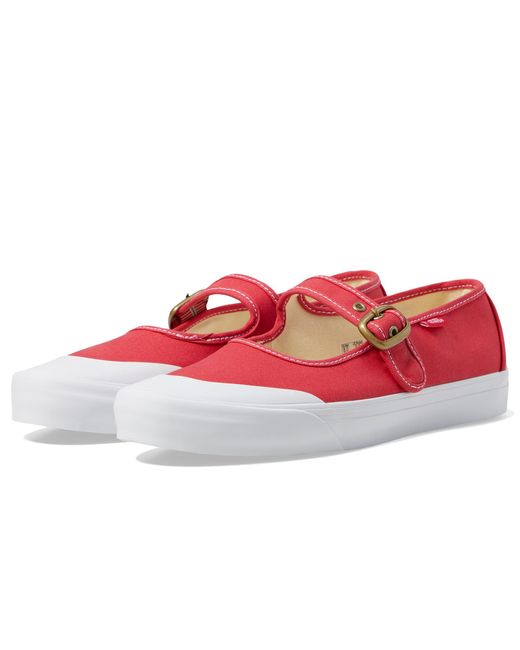 Vans Red Mary Jane