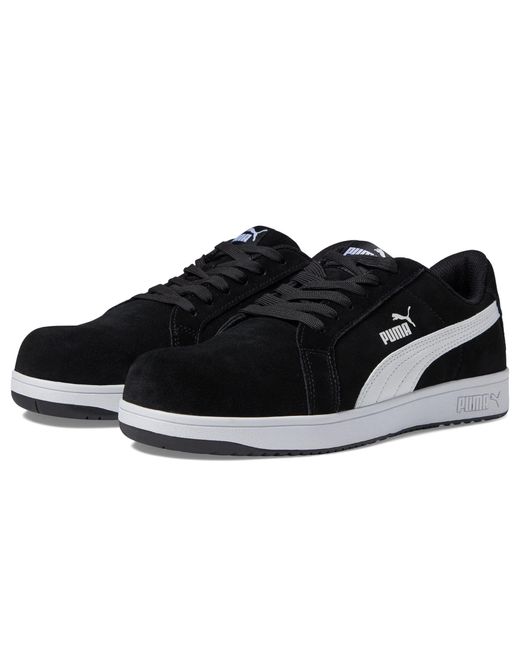 PUMA Iconic Suede Low Astm Eh in Black for Men | Lyst