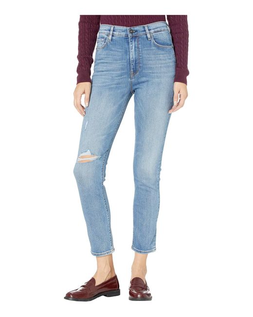 Hudson Blue Holly High-rise Skinny Ankle Jeans In Stay